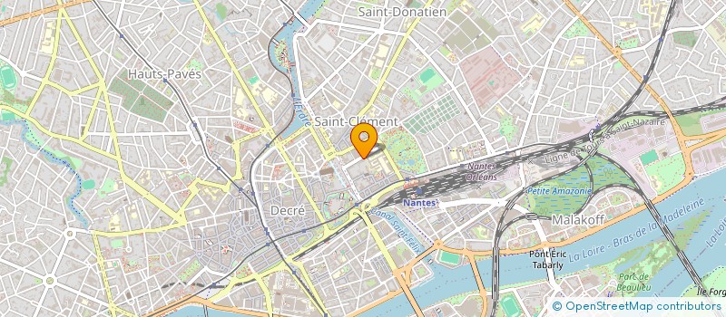 localisation de l'entreprise SCI CP2L PATRIMOINE à NANTES