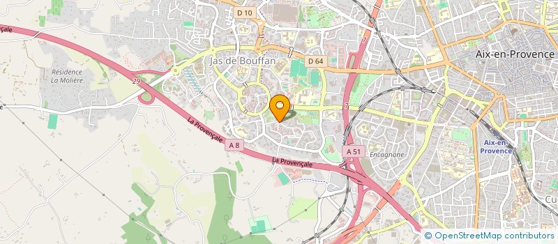 localisation de l'entreprise SCI CPAL à AIX-EN-PROVENCE
