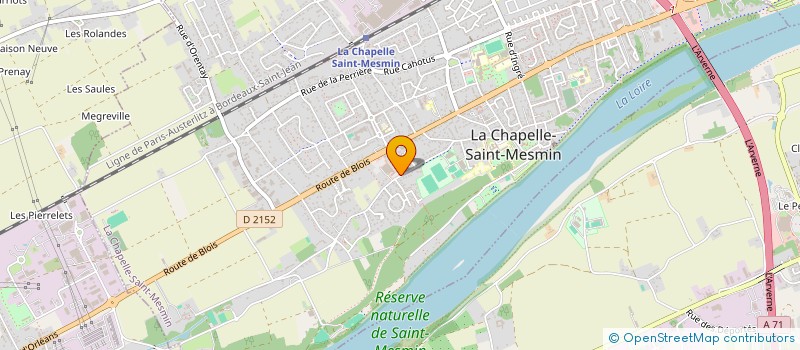 localisation de l'entreprise SCI CPC à LA CHAPELLE-SAINT-MESMIN