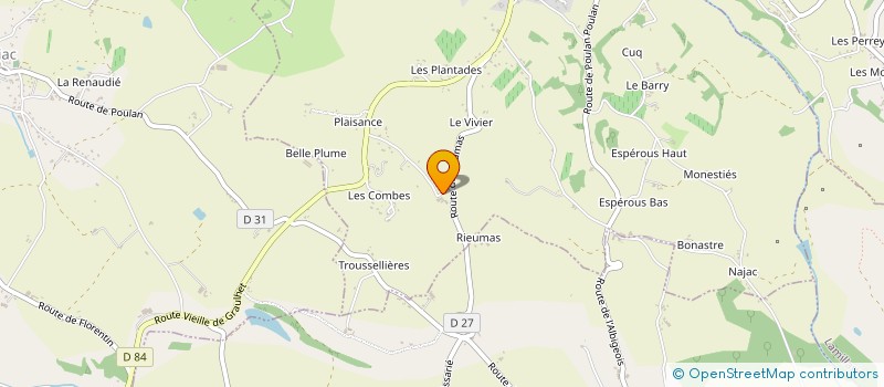 localisation de l'entreprise SCI CPC IMMO  ALBI