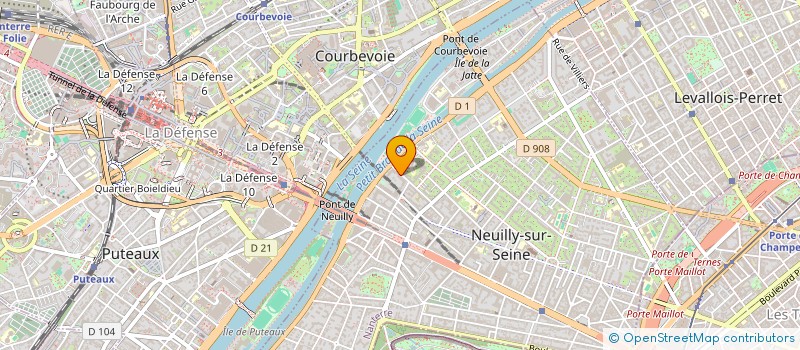 localisation de l'entreprise SCI CPC92  NEUILLY-SUR-SEINE