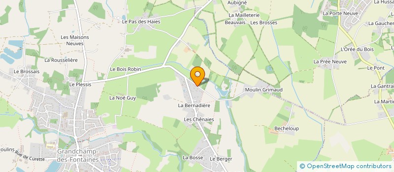 localisation de l'entreprise SCI CPE  HERIC