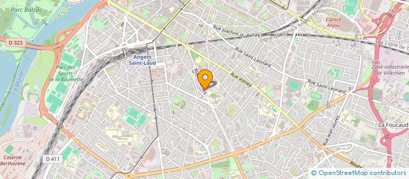 localisation de l'entreprise SCI CPH  SAINTE-GEMMES-SUR-LOIRE