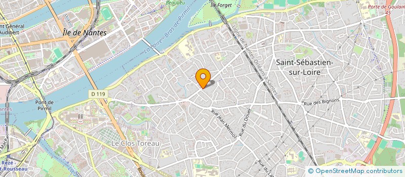 localisation de l'entreprise SCI CPJB à SAINT-SEBASTIEN-SUR-LOIRE