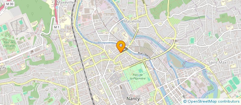 localisation de l'entreprise SCI CPJM  NANCY