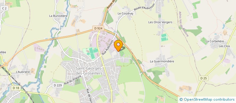 localisation de l'entreprise SCI CPL à SAINT-GEORGES-DES-GROSEILLERS