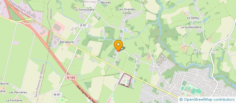 localisation de l'entreprise SCI CPL1 à SAUTRON