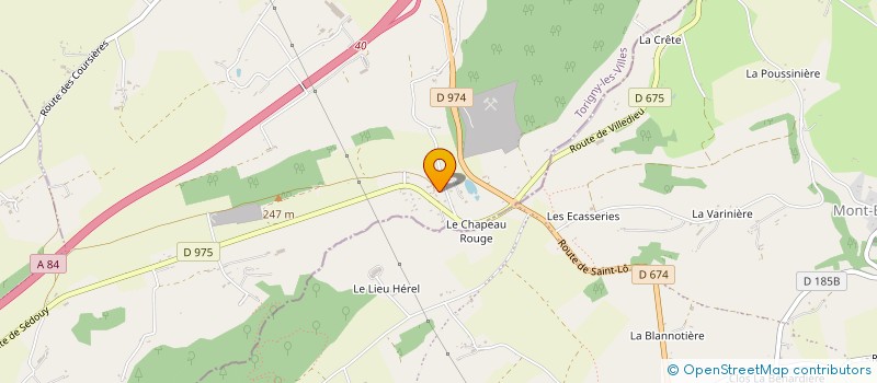 localisation de l'entreprise SCI CPLJ  TORIGNY-LES-VILLES