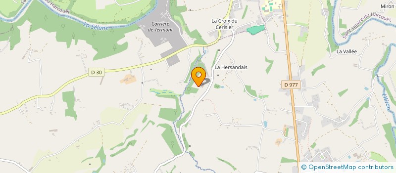 localisation de l'entreprise SCI CPM 3  LES LOGES-MARCHIS