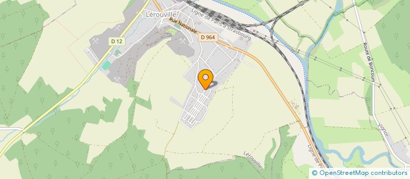 localisation de l'entreprise SCI CPM à LEROUVILLE