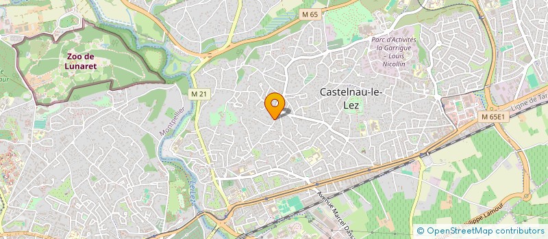 localisation de l'entreprise SCI CPM CLEMENCEAU  CASTELNAU-LE-LEZ