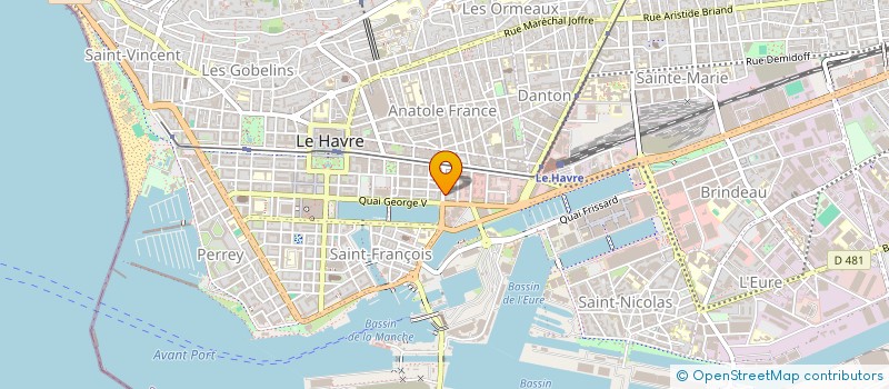 localisation de l'entreprise SCI CPN II à LE HAVRE