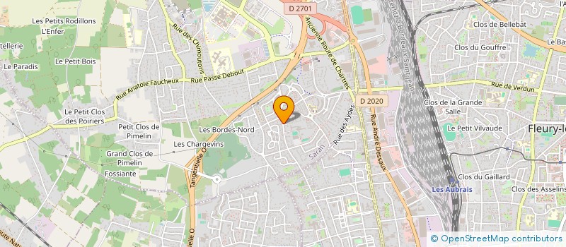 localisation de l'entreprise SCI CPS INVESTISSEMENT à SARAN