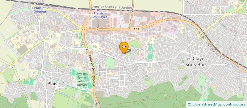 localisation de l'entreprise SCI CPSC à LES CLAYES-SOUS-BOIS