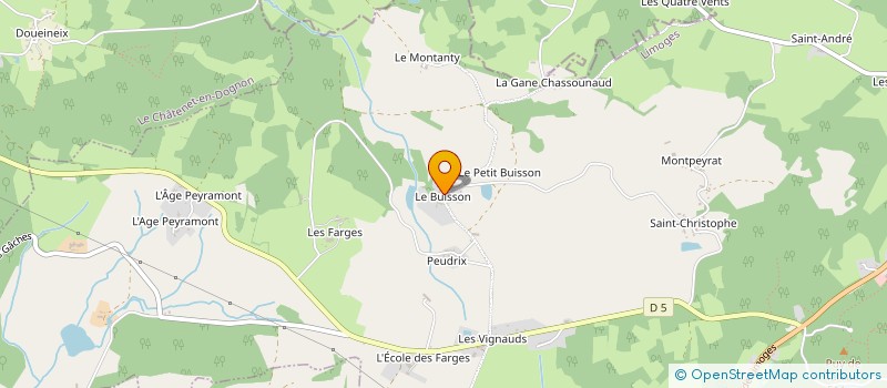 localisation de l'entreprise SCI CRA  SAUVIAT-SUR-VIGE