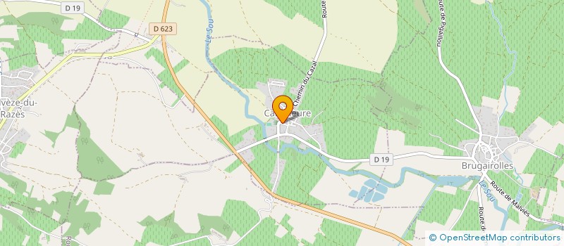 localisation de l'entreprise SCI CRABIDEILLE  CAMBIEURE