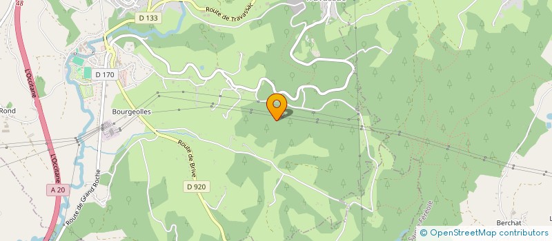 localisation de l'entreprise SCI CRAMA  DONZENAC