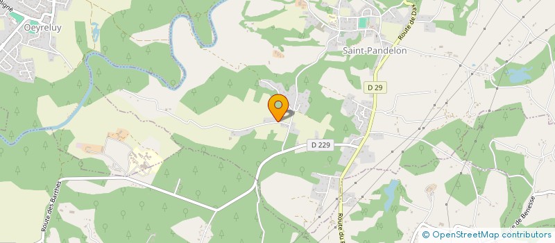 localisation de l'entreprise SCI CRAMAIL  HEUGAS