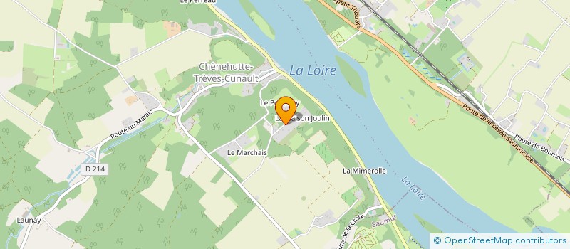 localisation de l'entreprise SCI CRAMET à GENNES-VAL-DE-LOIRE