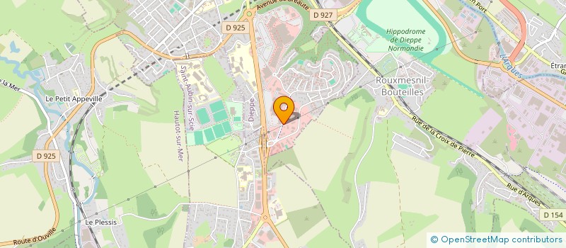 localisation de l'entreprise SCI CRAMETTE  DIEPPE