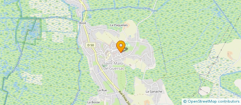 localisation de l'entreprise SCI CRAND LOCATION  SAINT-MALO-DE-GUERSAC