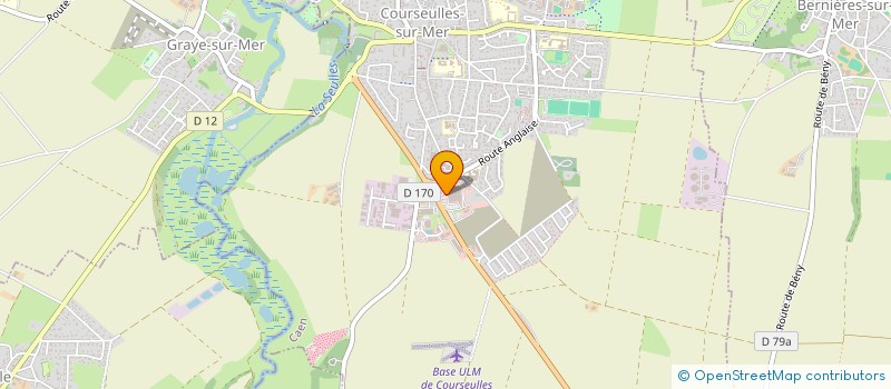 localisation de l'entreprise SCI CRAPART à COURSEULLES-SUR-MER
