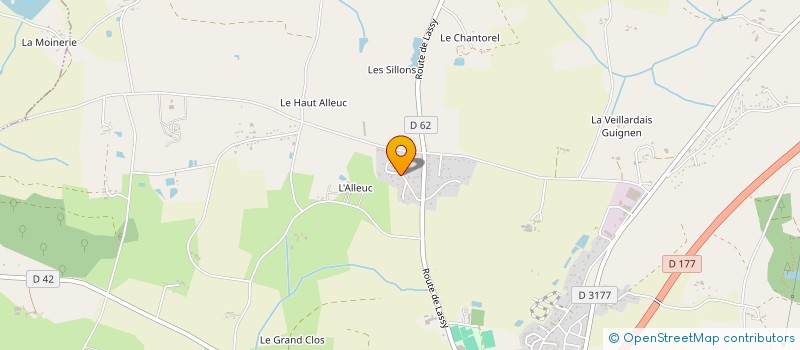 localisation de l'entreprise SCI CRAPAUDEL SMB  GUIGNEN