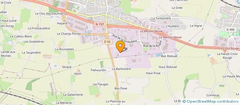 localisation de l'entreprise SCI CRAPING  NOYAL-SUR-VILAINE