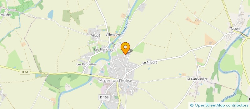 localisation de l'entreprise SCI CRAS IMMOBILIER  LORETZ-D'ARGENTON