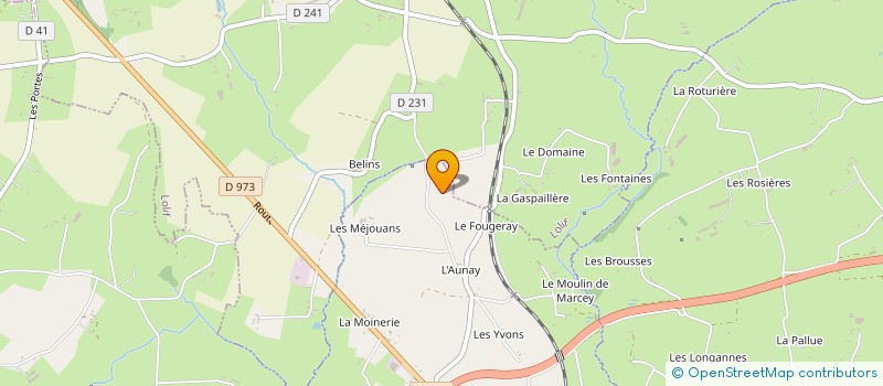 localisation de l'entreprise SCI CRAU SAINT MARTIN  LE VAL-SAINT-PERE