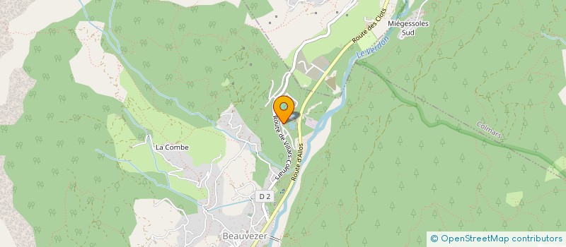 localisation de l'entreprise SCI CRAZY FAMILY  BEAUVEZER