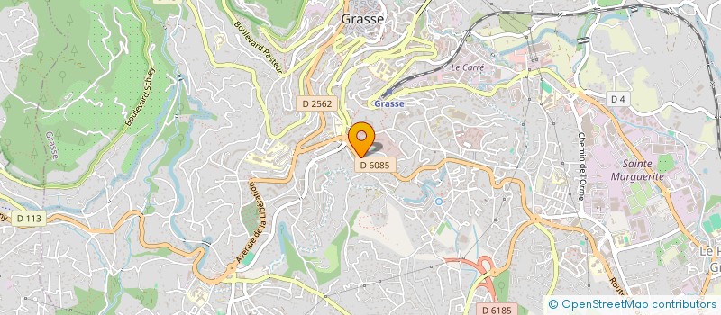 localisation de l'entreprise SCI CRB à GRASSE