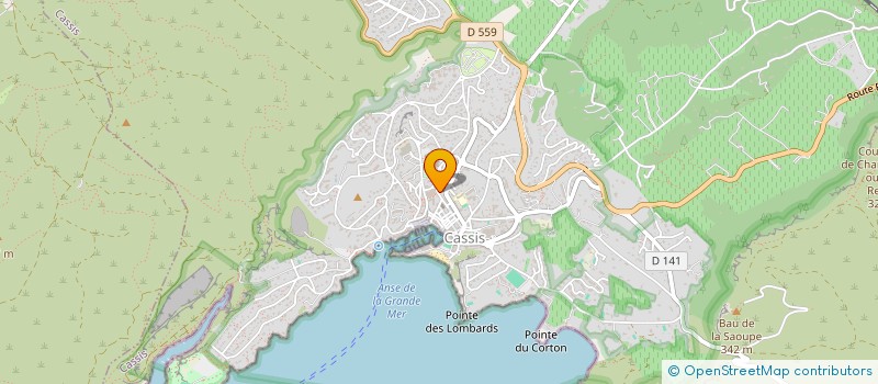 localisation de l'entreprise SCI CRE ASD  CASSIS