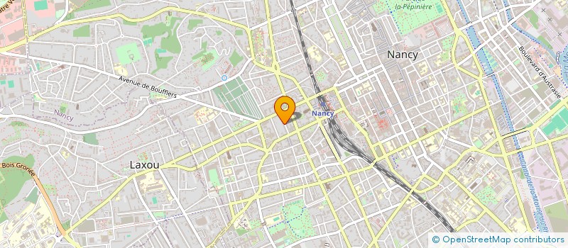 localisation de l'entreprise SCI CREA FAUCONNET  NANCY