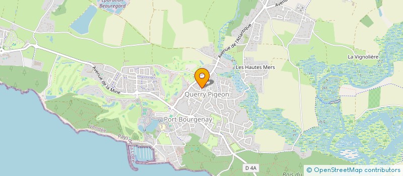 localisation de l'entreprise SCI CREASOL  TALMONT-SAINT-HILAIRE