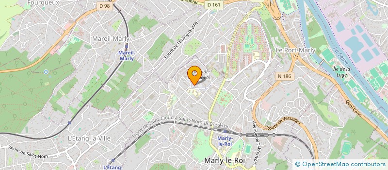 localisation de l'entreprise SCI CREATIV'IMMO  MARLY-LE-ROI