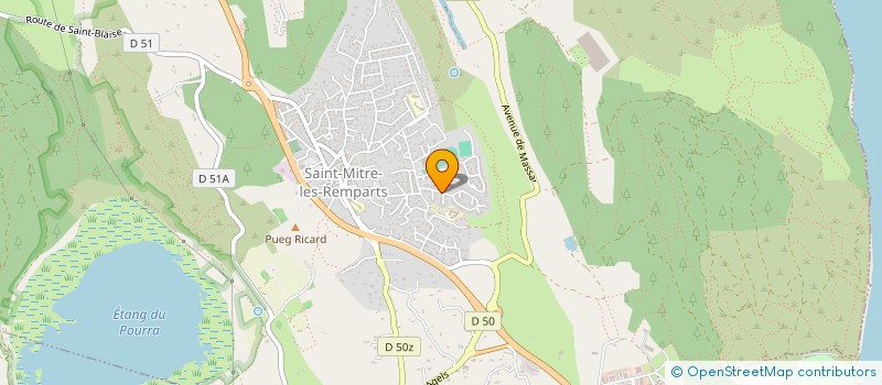 localisation de l'entreprise SCI CREC IMMO  SAINT-MITRE-LES-REMPARTS