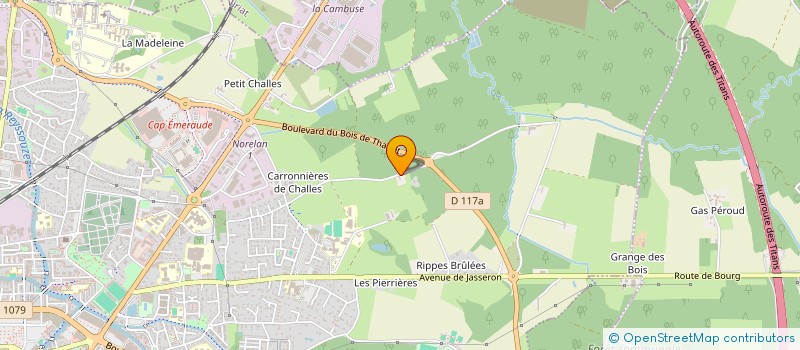localisation de l'entreprise SCI CRECHE PERONNAS 01 à BOURG-EN-BRESSE