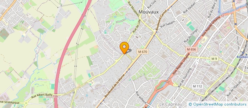 localisation de l'entreprise SCI CRECHIMMO à MARCQ-EN-BARŒUL