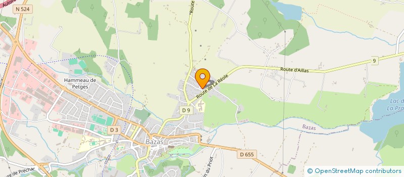 localisation de l'entreprise SCI CREDO IMMO  AUBIAC