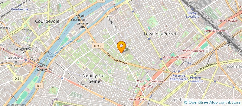 localisation de l'entreprise SCI CREM IMMOBILIER à NEUILLY-SUR-SEINE