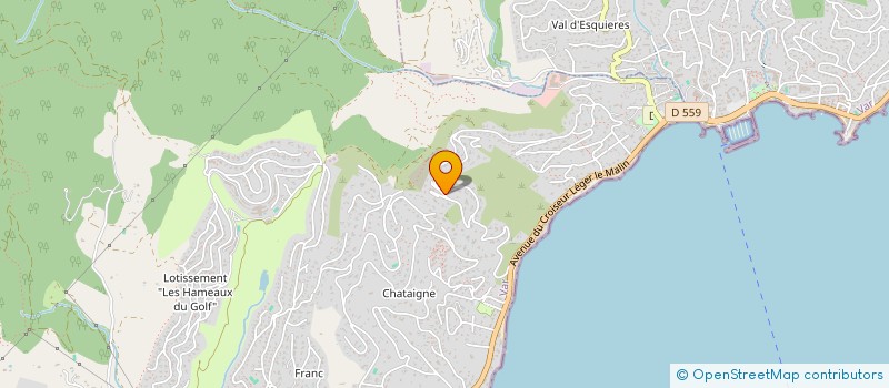 localisation de l'entreprise SCI CREME VAROISE à SAINTE-MAXIME