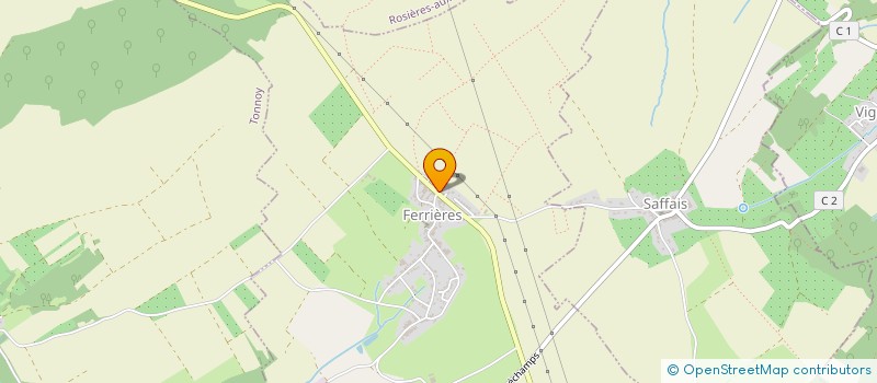 localisation de l'entreprise SCI CREMEL1  FERRIERES