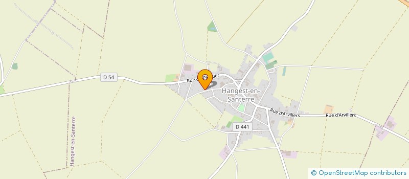 localisation de l'entreprise SCI CREMS  HANGEST-EN-SANTERRE