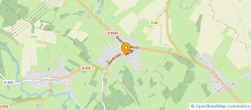 localisation de l'entreprise SCI CREMY  LONNY