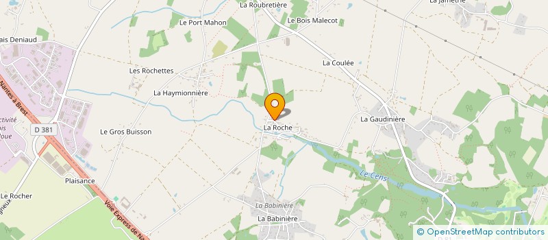 localisation de l'entreprise SCI CREN à VIGNEUX-DE-BRETAGNE