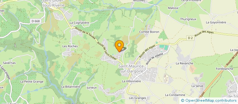 localisation de l'entreprise SCI CREPET-BRUN  CHABANIERE