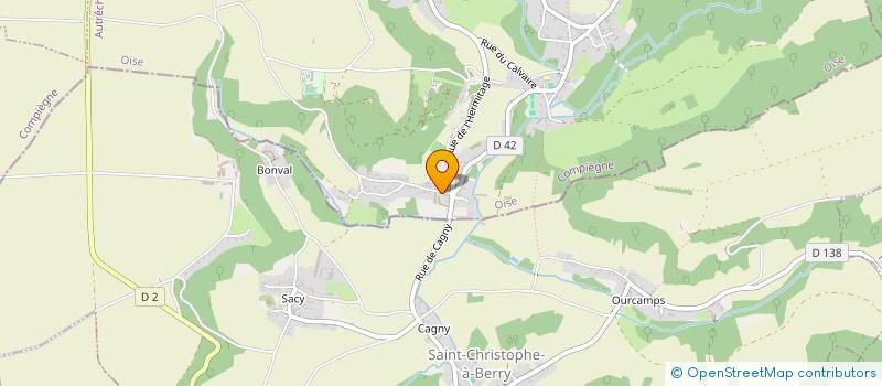 localisation de l'entreprise SCI CREPIN CHARPENTIER  AUTRECHES