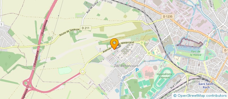 localisation de l'entreprise SCI CREPY EN VALOIS AS à AMIENS