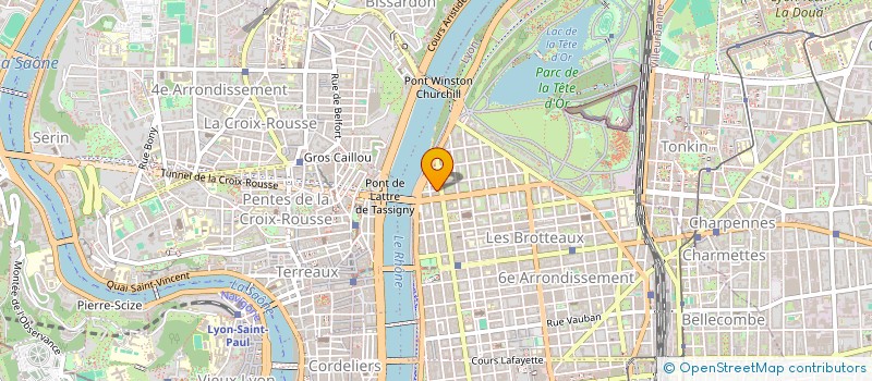 localisation de l'entreprise SCI CREQUI  LYON